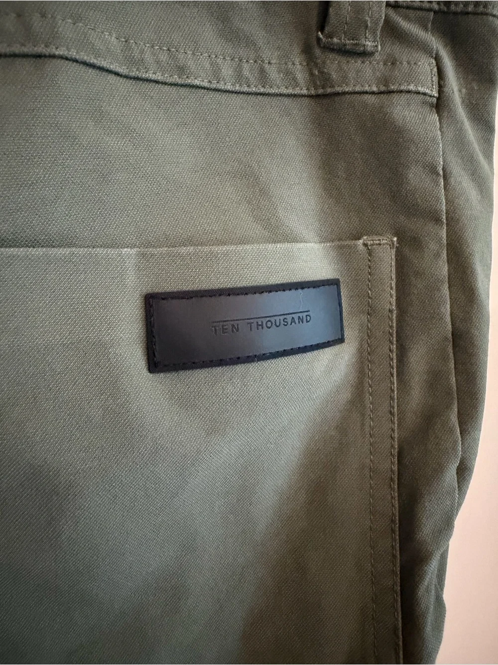 Ten thousand Men's Olive Green Utility Pants